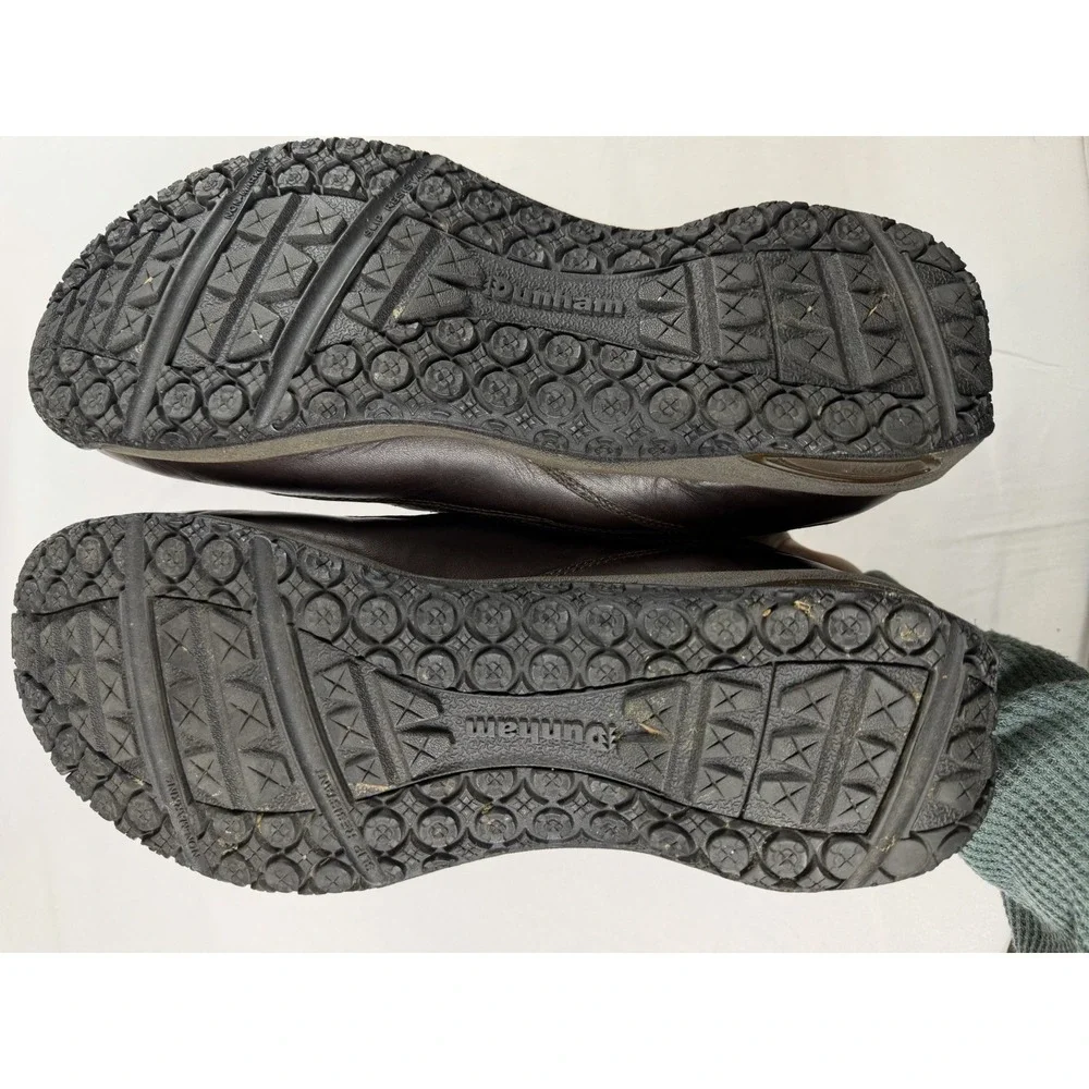 Dunham Waterproof Men's Leather Shoes Brown Lace Up Sz‎ 15 Comfort UGG Insole